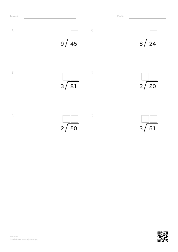Sample sheet (page 1 of 2)