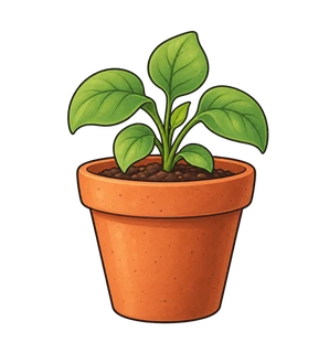 pot bunga