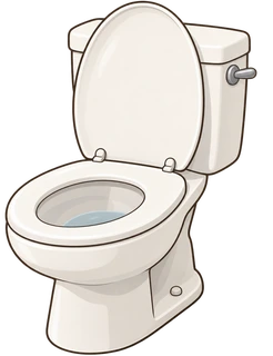 cuvette des toilettes