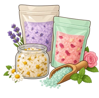 sels de bain