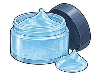 gel de cabelo