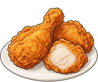 pollo fritto