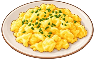 œufs brouillés