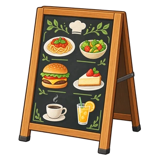 menu board