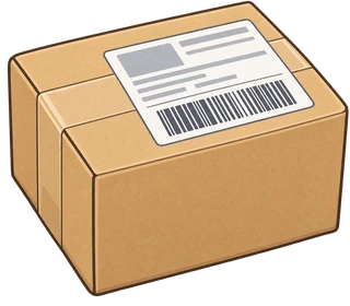 label pengiriman