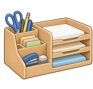 organiseur de bureau