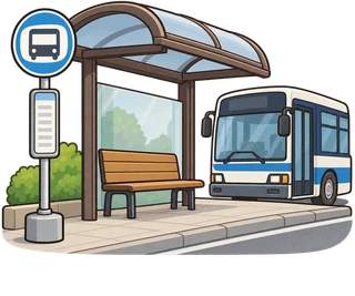bus stop