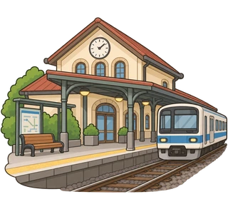 estación de tren