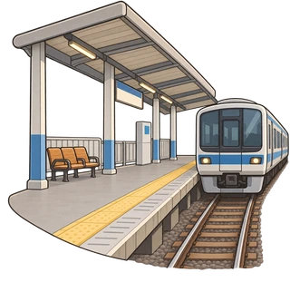 駅のホーム