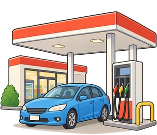 posto de gasolina