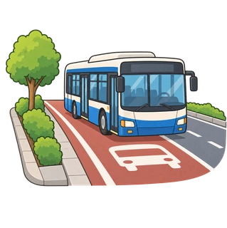jalur bus