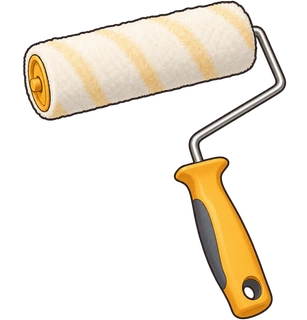 rolo de pintura