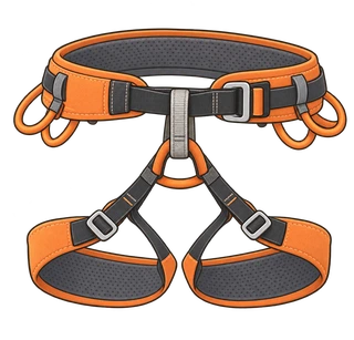 imbracatura da arrampicata
