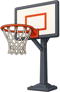 cesta de basquete