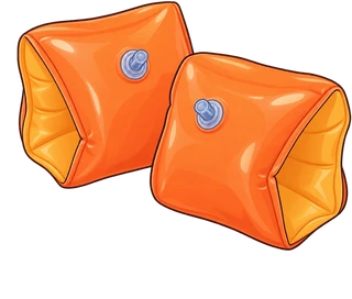boias de braço