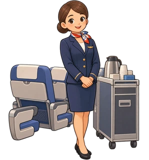 flight attendant