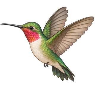 burung kolibri