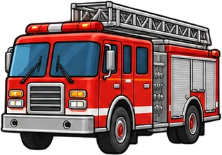 camión de bomberos